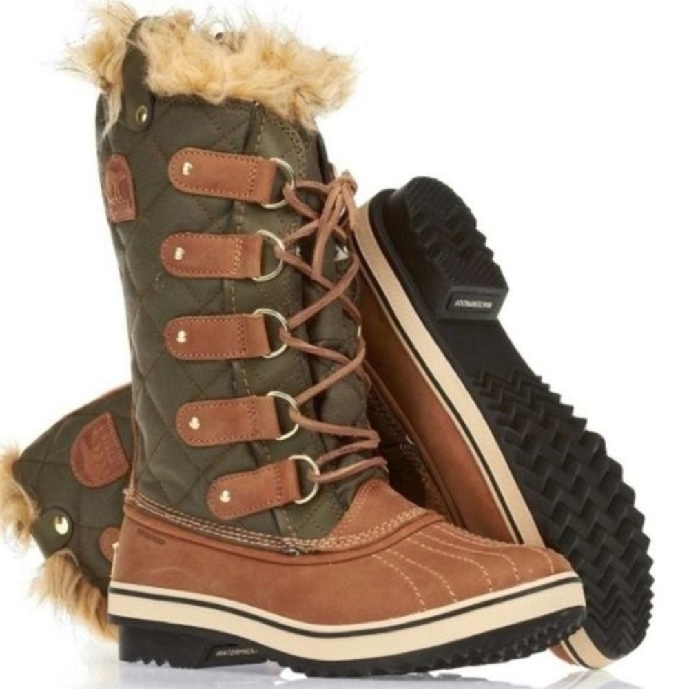 Sorel Tofino Waterproof Winter Boots Size 6.5 NL1780-316